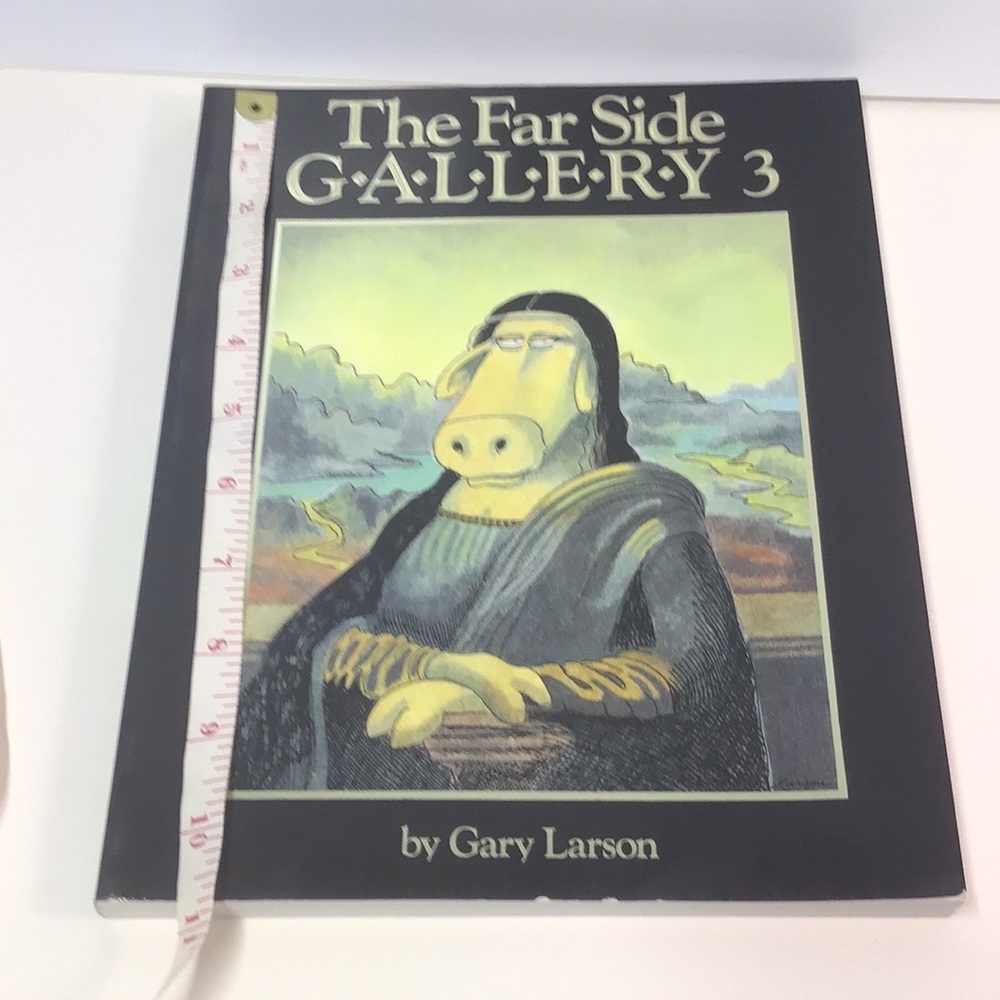 The Far Side Gallery 3 Book Softcover lrg b&w Collectible cartoons Gary Larson